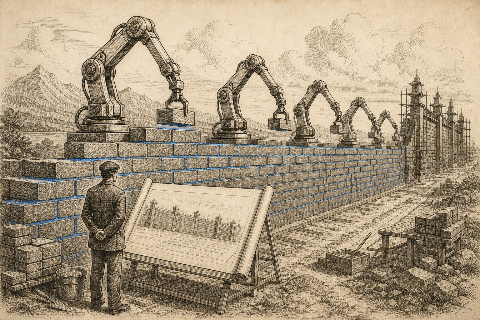The wall goes up either way. The question is who holds the drawing.